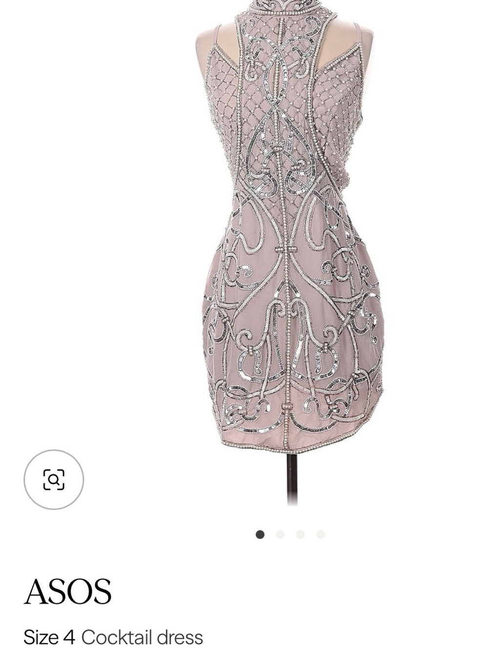 ASOS Embellished Cocktail Dress